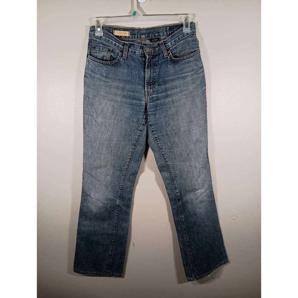 Red Engine Jeans Womens 29 Blue Flare Bootcut Mid Rise Stretch Denim Pants Y2K